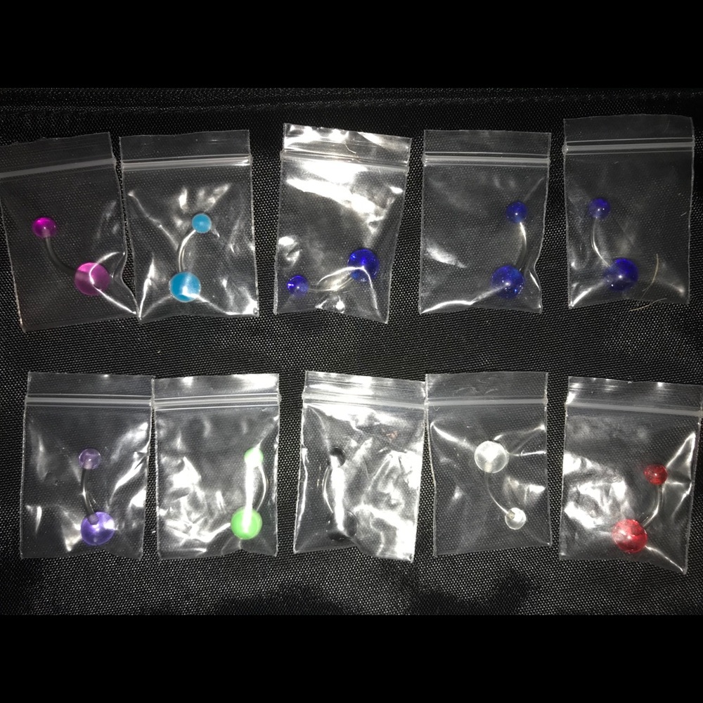 Body jewelry all nwot.